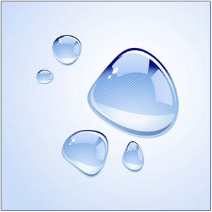 وكتور قطرات آب