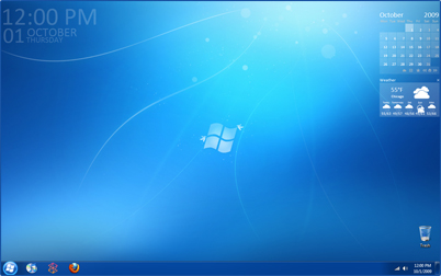 Harmony 7 Blue Theme