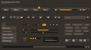 طرح لایه باز عناصر وب ( تافی کره‌ای )