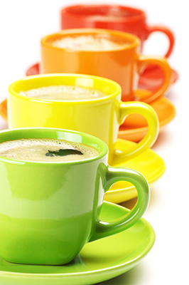 فنجان‌های رنگی / Color Cups