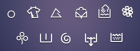 آیکون‌های ماشین لباسشویی / Washing Machine Icons