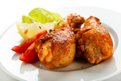 مرغ بریان خوشمزه / Delicious Roast Chicken