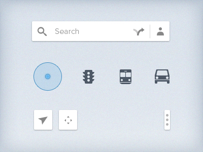 عناصر رابط کاربری نقشه گوگل / Google Map UI عناصر رابط کاربری نقشه گوگل / Google Map UI