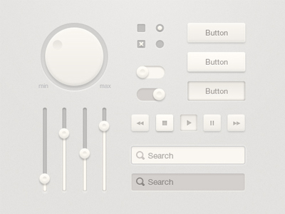 رابط کاربری نرم و صاف / Smooth UI Kit