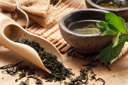 چای آسیایی با چای سبز خشک / Asian Tea With Dried Green Tea