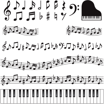 نت‌های موسیقی / Music Keys