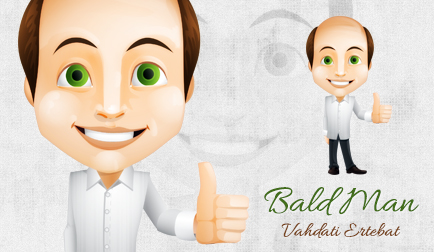 مرد کچل / Bald Man
