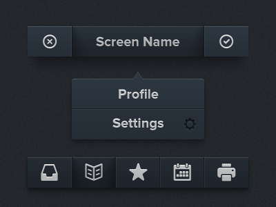 رابط کاربری نویزدار / Noise UI