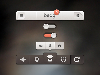 رابط کاربری ساده Beag