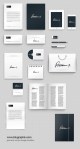 Corporate Identity Mockup By Blugraphic