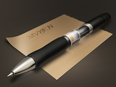 خودکار و کاغذ یادداشت / Pen & Note