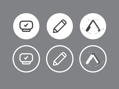 آیکون‌های طراحی وب / Webdesign Icons