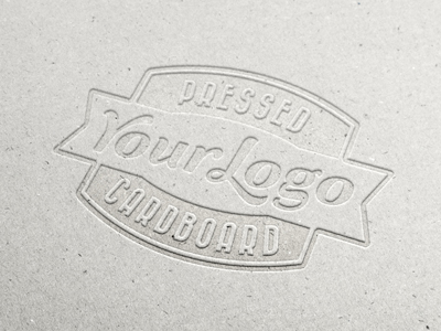 لوگوی فشرده شده روی کارتن