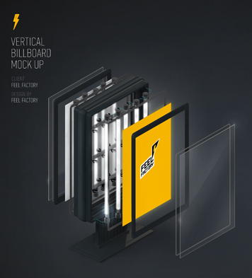 تابلوی تبلیغاتی / Vertical Billboard