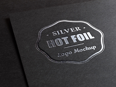 لوگوی فشرده شده روی فویل