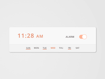 ساعت زنگ‌دار / Alarm Clock