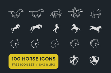 آیکون‌های اسب / Horse Icons