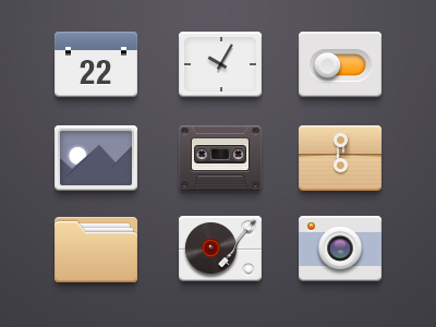 آیکون‌های کوچک / Small Icons