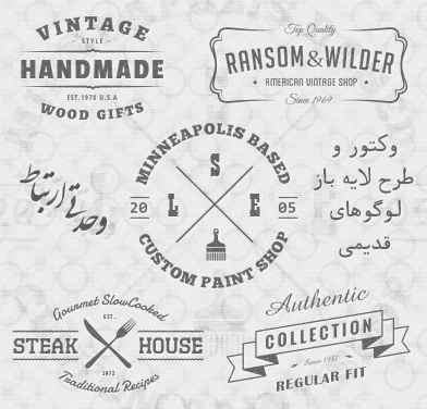 نشان‌های قدیمی / Vintage Insignias