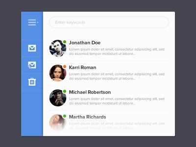 نرم‌افزار مدیریت ایمیل / Mail Application