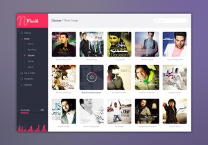 رابط کاربری Muzik