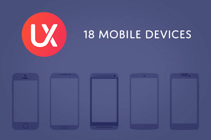 UX Kits Mobile Devices By Eric Miller Design