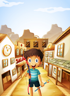 پسر و تیر و کمان / Boy & Bow