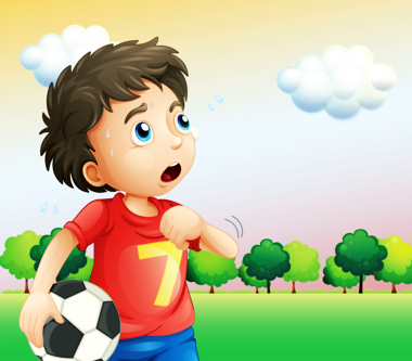 پسر و توپ فوتبال / Boy & Soccer Ball