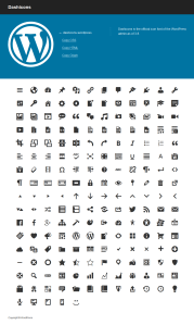 فونت‌آیکون وردپرس ( Dashicons )