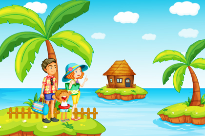 خانواده در جزیره / Family In The Island