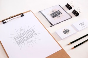 پیکرنماهای وسایل ضروری / Essentials Mockups
