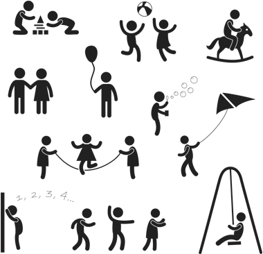 سایه‌های کودکان / Silhouettes Of Children