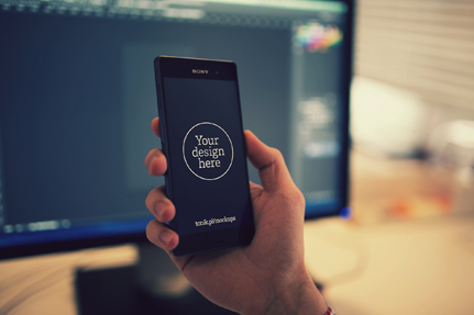 Sony Xperia™ Z3 Mockups
