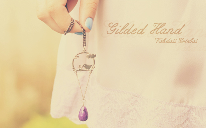 Gilded Hand Font By WeGraphics