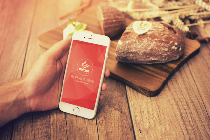 پیکرنمای آیفون ۶ ( صبحانه و مزرعه )