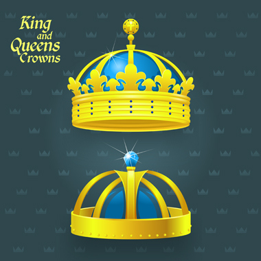 تاج‌های پادشاه و ملکه / King & Queen Crowns