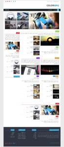 پوسته خبری ColorMag ( نسخه فارسی )