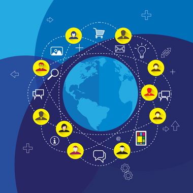 تصویر شبکه / Network Illustration