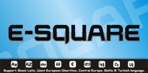 E-Square Catalog / By StudioTypo