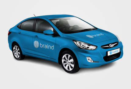 Hyundai Solaris Car / By Braind.am